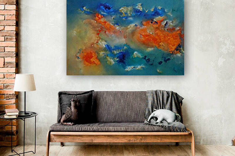 Abstract Paintings: Radiance by Pablo Scuzzarello