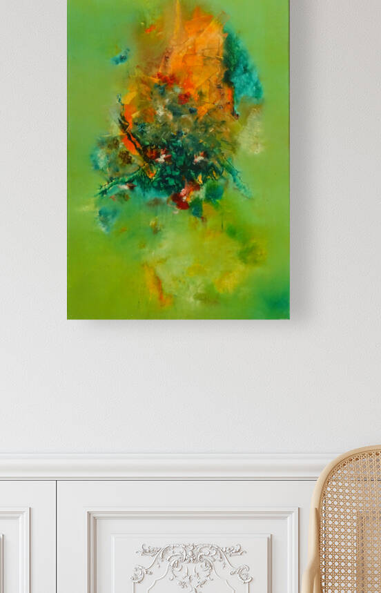 Abstract Paintings: Breath of Life by Pablo Scuzzarello