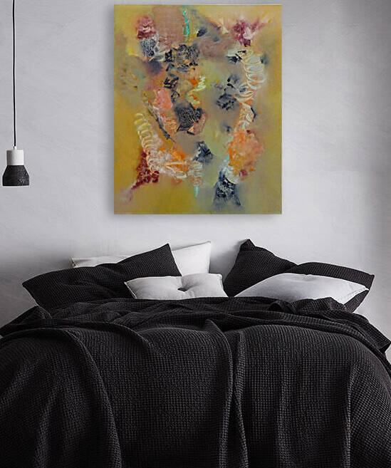 Abstract Paintings: Without You I am Full of Emptiness by Pablo Scuzzarello