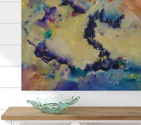 Abstract Paintings: Facing The Forbidden by Pablo Scuzzarello