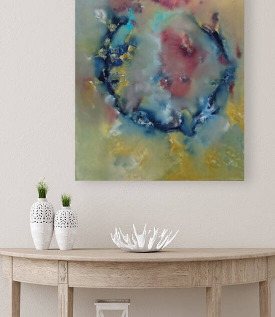 Abstract Paintings: The Lord of The Rings by Pablo Scuzzarello