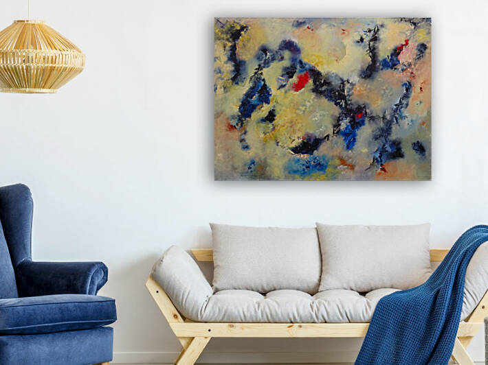 Abstract Paintings: In Some Place by Pablo Scuzzarello