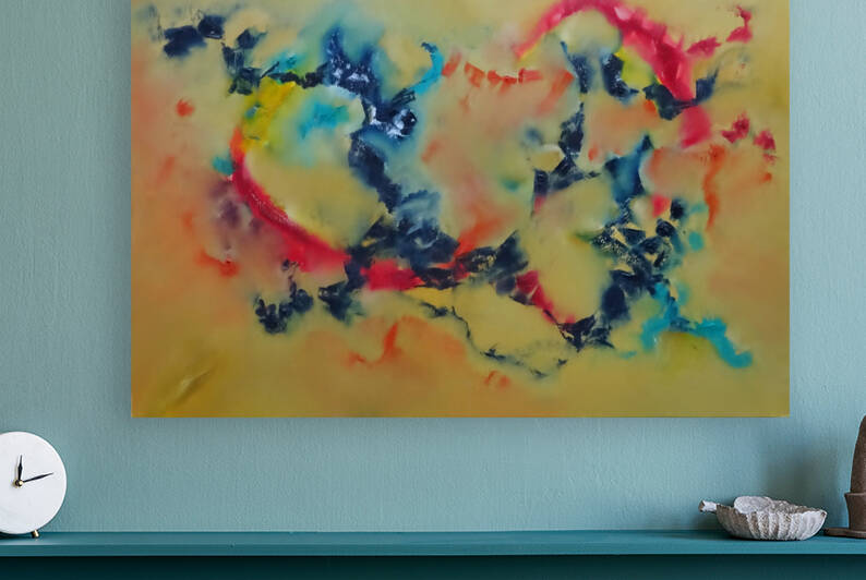 Abstract Paintings: The Space by Pablo Scuzzarello