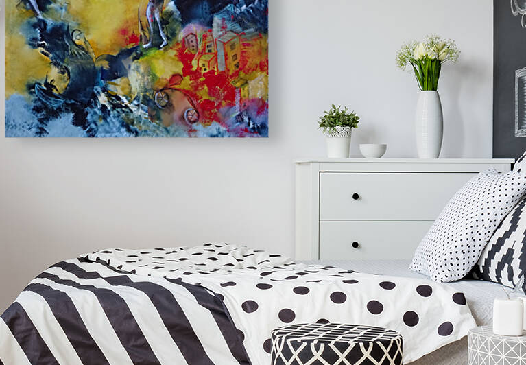 Abstract Paintings: Transformation by Pablo Scuzzarello