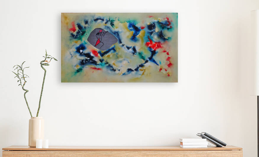 Abstract Paintings: Tango III by Pablo Scuzzarello