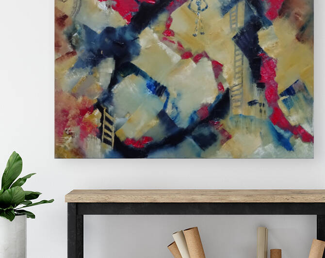 Abstract Paintings: Dreamscape by Pablo Scuzzarello