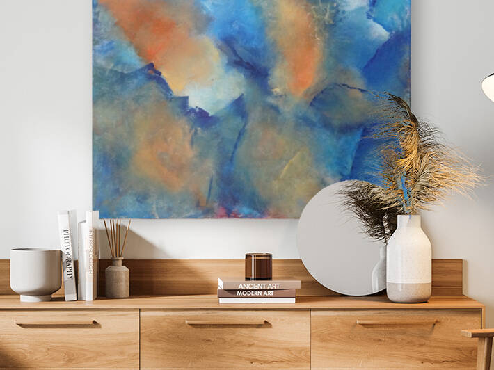 Abstract Paintings: Connected by Pablo Scuzzarello